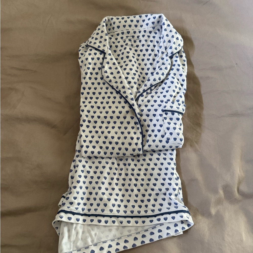 Roberta Roller Rabbit Blue Heart Pajama Set